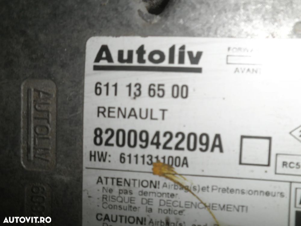 Calculator airbag Renault Master 3, Opel Movano, 2.3 DCI 8200942209A - 3