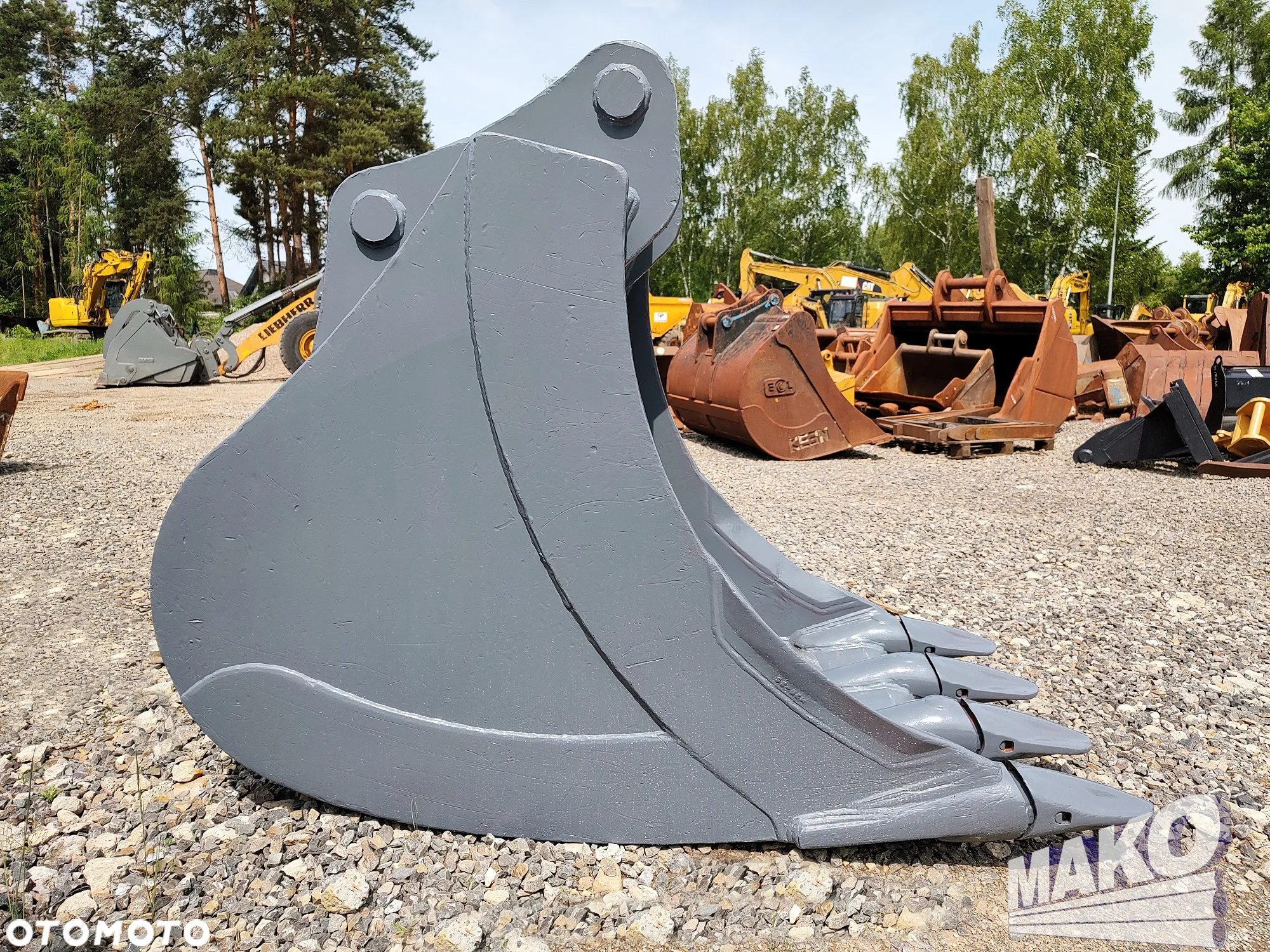 Łyżka HILL 85cm do koparki Miller fi 80 - 5