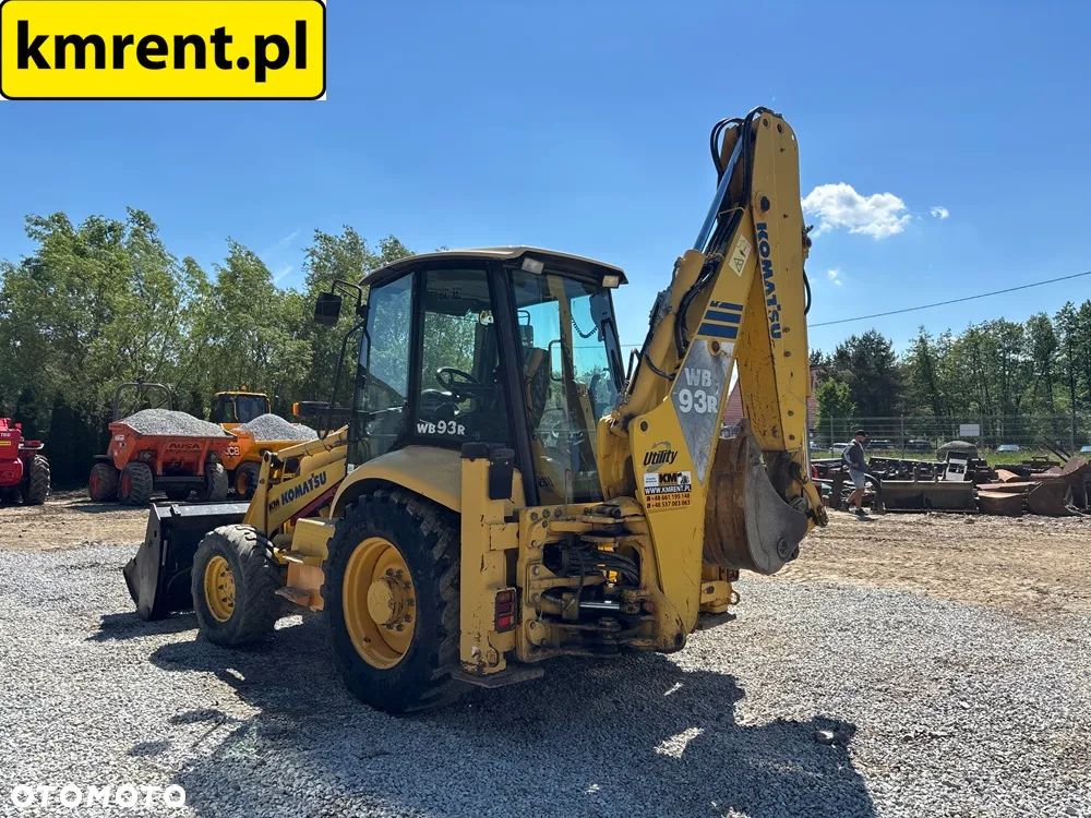 Komatsu WB93R-2 KOPARKO-ŁADOWARKA 2004R. | JCB 3CX, CAT 428 432, CASE 580 590 NEW HOLLAND 110 115 - 17