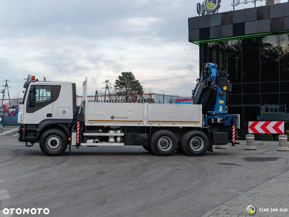 Iveco TRAKKER 410 6x4 PALFINGER PK 36002 HDS Fly Jib Żuraw - 13