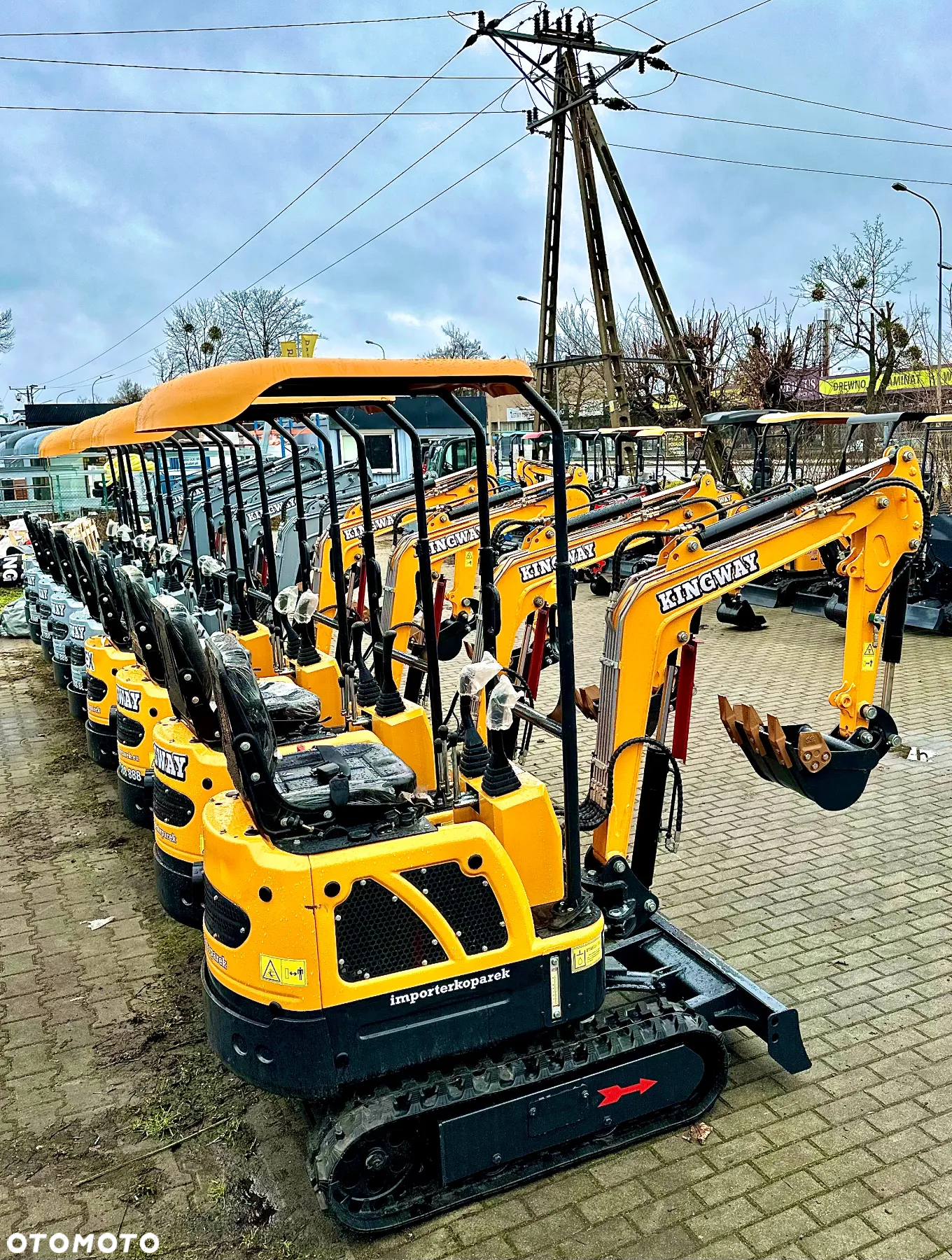Kingway Nowa MARC S8 RS 1000kg 15KM 2m głębokość kopania - 2