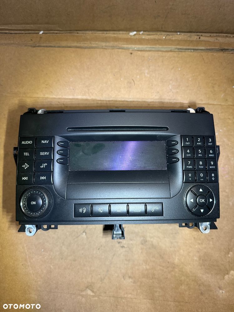 MERCEDES 639 viano vito sprinter 906 radio CD command nawigacja A169 b245 - 1