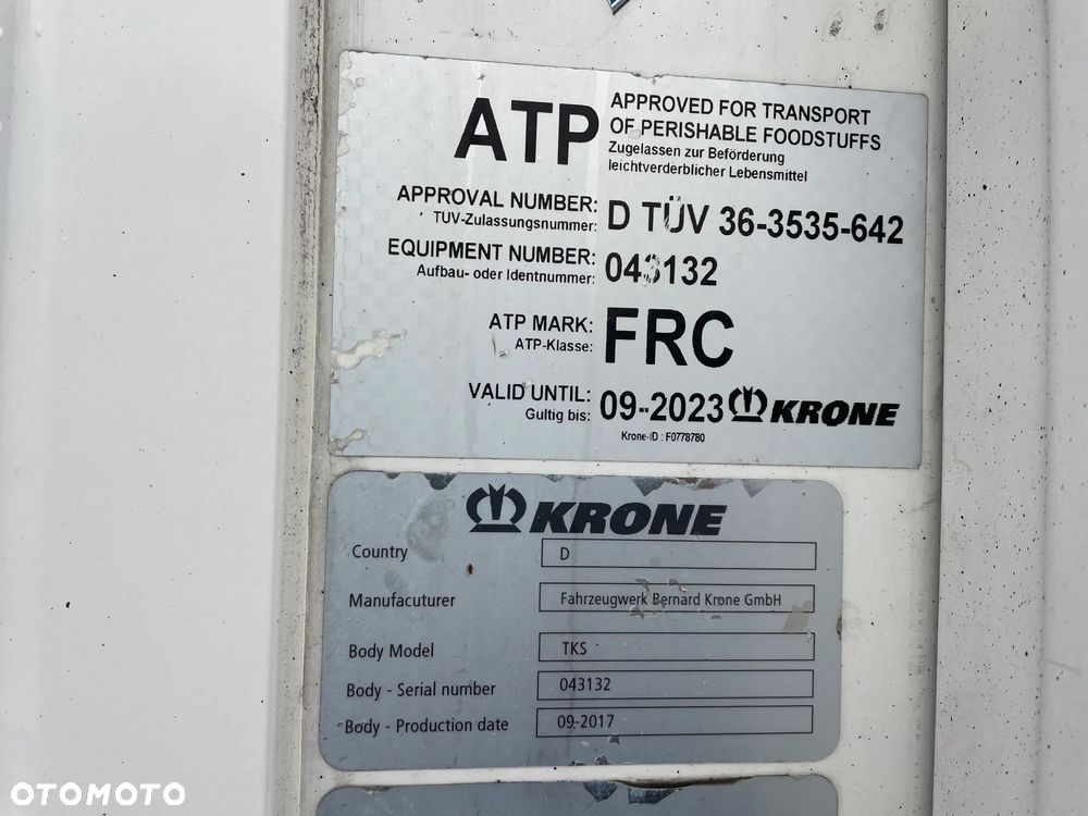 Krone Doppelstock ,Carrier Vector 1950,SAF, 2,70m, ŚCIANA 7 cm - 38