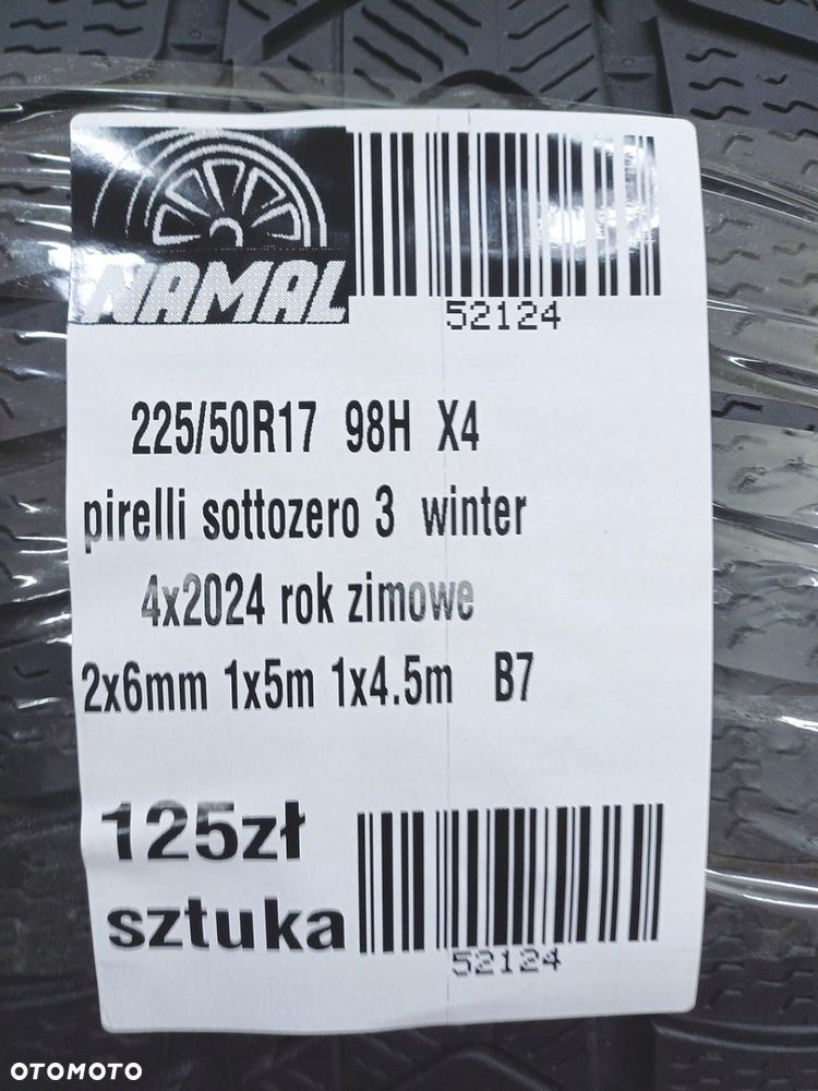 4x 225/50r17 pirelli 2024 opony zimowe 6mm 52124 - 11