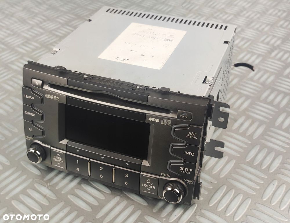 96140-2K405 radio radioodtwarzacz fabryczne CD MP3 FM KIA SOUL I 1 09-13 EU - 1