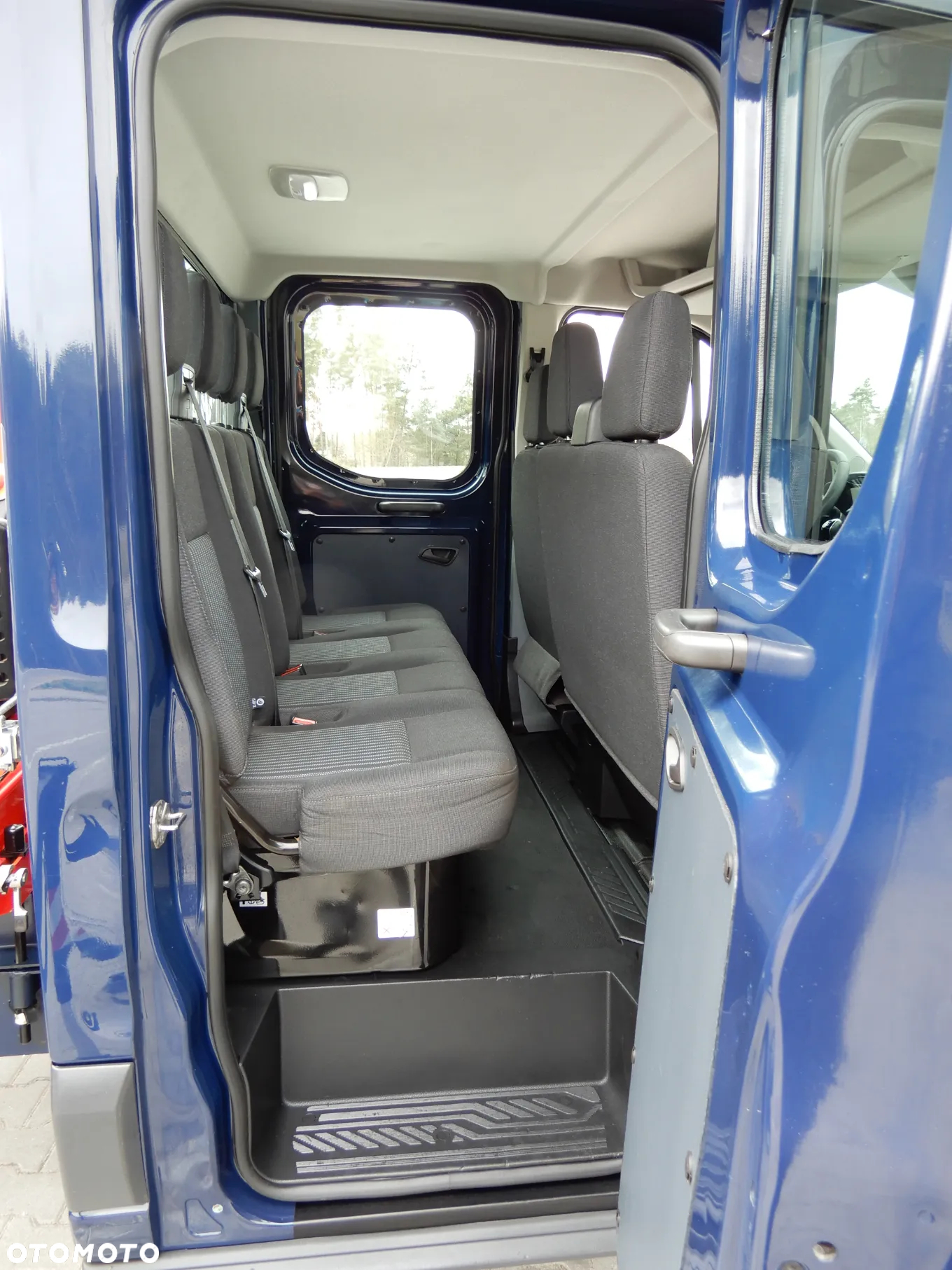 Ford Transit 2.0 EcoBlue 170 KM Wersja TREND Doka Brygadowy Dubel Podwójna Kabina Bliźniak HDS FASSI F40B.0.22 Udźwig 995 Kg Zasięg 6.30 Cm 7-Mio Os.+2120 Kg Ładowność Serwis Do Końca 60 Tys Przeb Stan Jak Nowy - 23