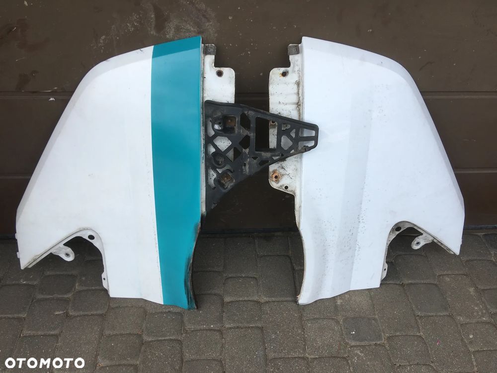 FORD TRANSIT MK7 BIAŁY PRZÓD KOMPLETNY ZDERZAK MASKA BŁOTNIK LAMPA REFLEKTOR PAS GRILL CHŁODNICE BELKA ZDERZAK PAS - 9