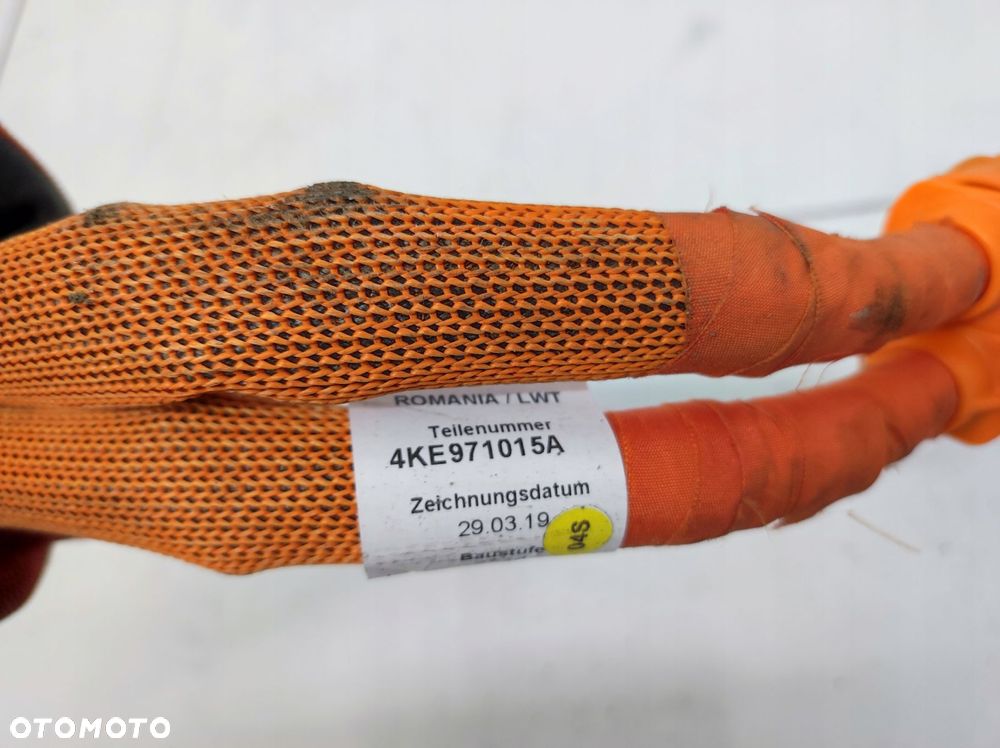 wiązka kabel przewód ładowania wysokiego napięcia audi q8 e-tron etron - 8