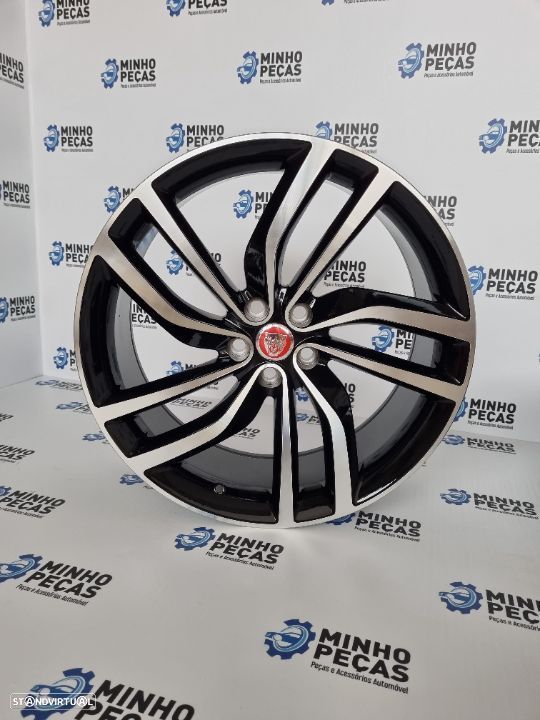 Jantes Jaguar XF em 20 Preto Polido - 8