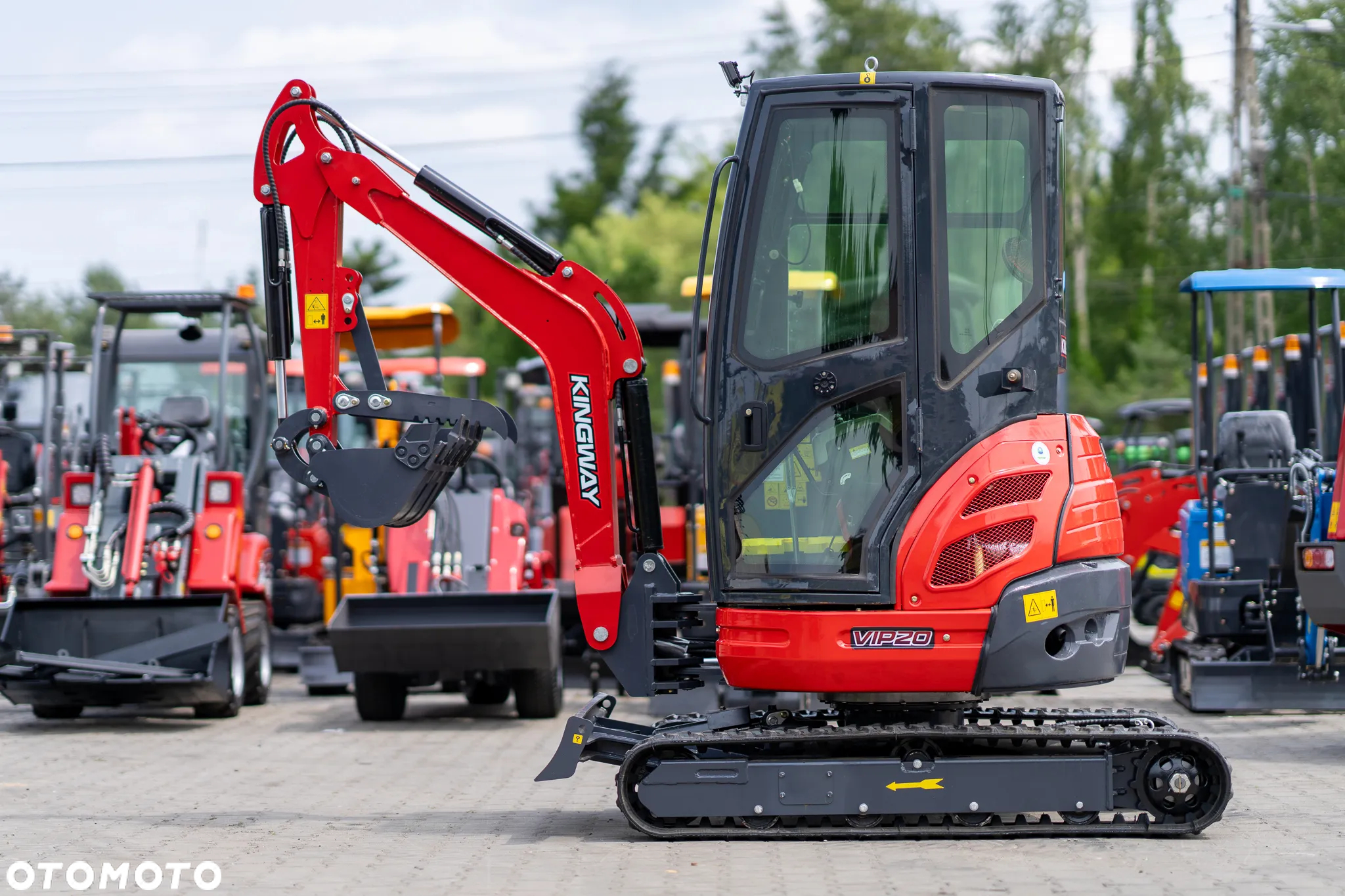Kubota Kingway Engine KUBOTA SV20 Ramię SKR 22KM 3cyl 2000kg - 23