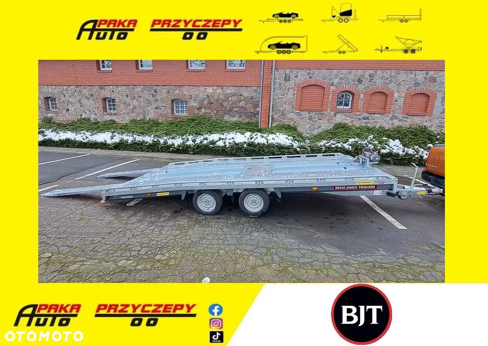 Brian James Trailers T Transporter 2 OSIE, 550 X 224 CM, 3500 KG DMC - 1
