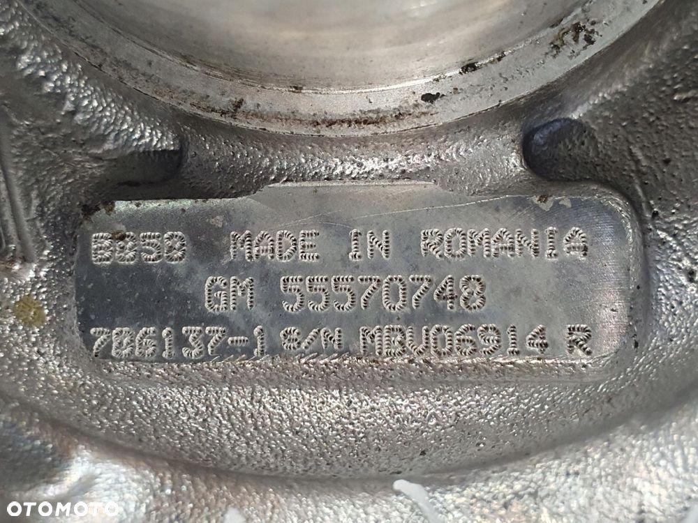 TURBOSPRĘŻARKA Opel Insignia 2.0 CDTI turbo 55570748 - 2