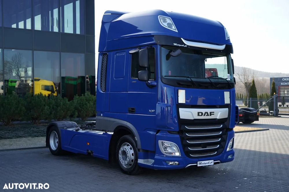 DAF XF 480 / MEGA / CABINĂ SUPER SPACE / PLATĂ JOSĂ / 2022 - 2