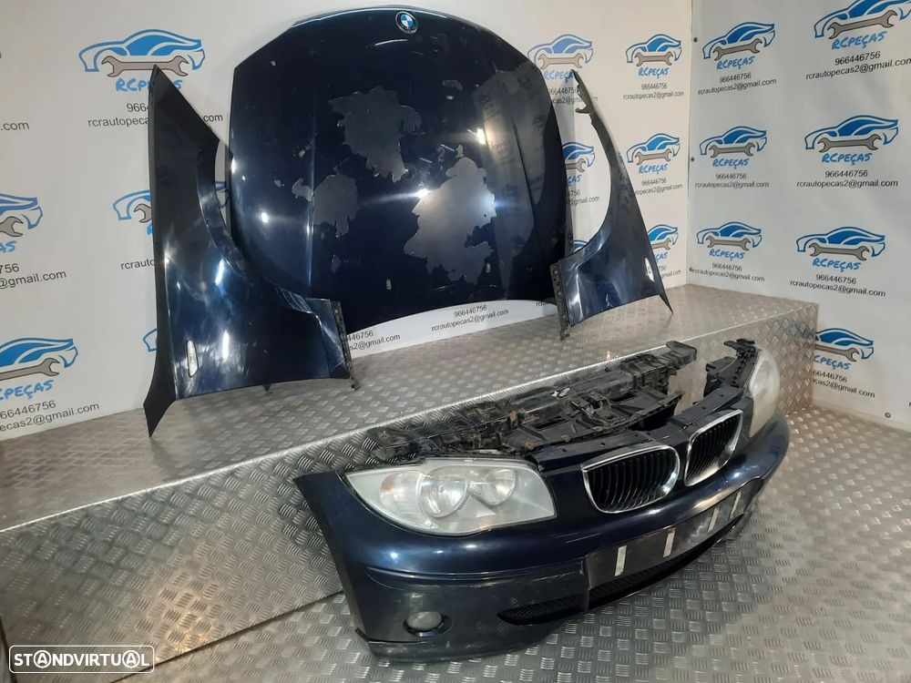 FRENTE COMPLETA BMW SERIE 1 E87 E81 PRE-LCI CAPOT PARACHOQUES GUARDA-LAMAS OTICAS RADIADOR VENTILADOR FRENTE FIBRA REFORÇO - 9