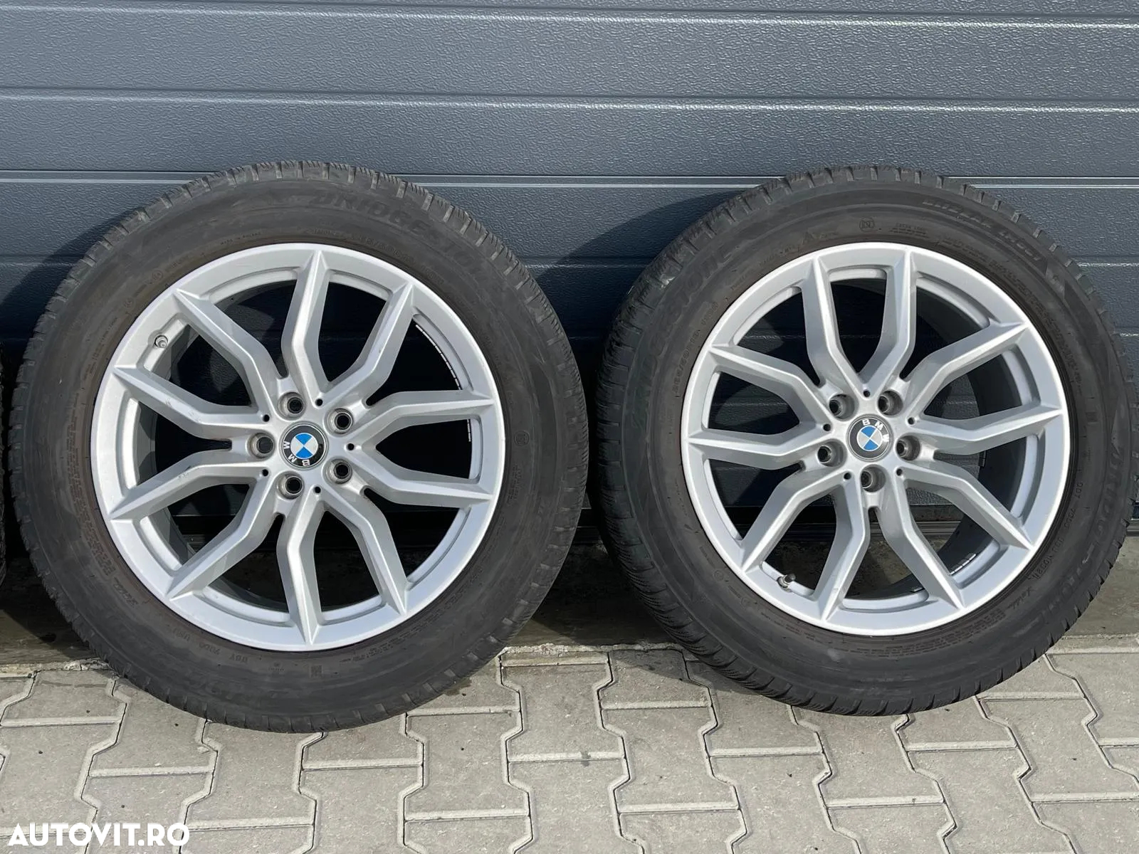 Jante Bmw X5 G05 X6 new originale 19 inch cu anvelope iarna - 3