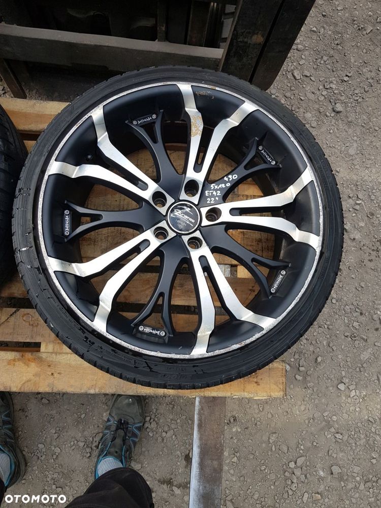 koło alufelga barracuda bmw 10.0j x 22' 5x120 et 42 - 3