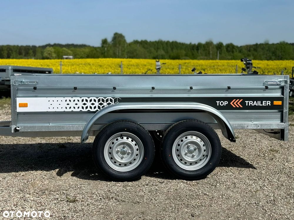 MAZZO Dostawa przyczepa SPAWANA 2-osiowa 251x135x37cm DMC750kg - 8