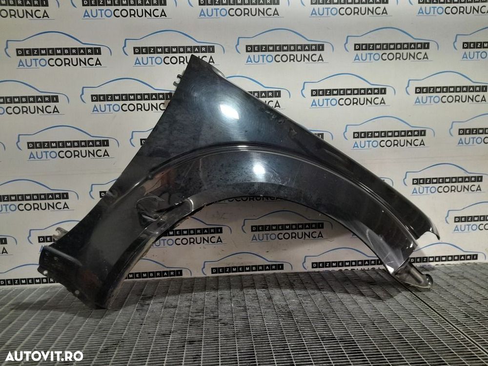 Aripa Dreapta Fata Nissan Navara D40 Facelift 2010 - 2015 4 Usi NEGRU (979) LOVITA - 1