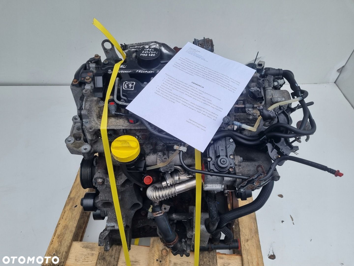SILNIK KOMPLET Renault Trafic 2.0 DCI udokumentowane 234tyś M9R780 M9RE780 - 1