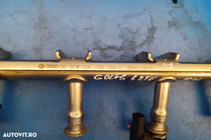 Rampa injectoare 03F133320C 1.2 TSI MX1253 Volkswagen VW Golf 6 [2008 - 2
