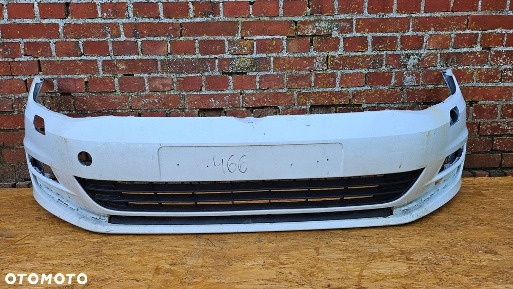 VW GOLF VII 7 5G0 2012-2016 Zderzak przód Zderzak przedni 5G0807221 pod Xenon spryski - 1