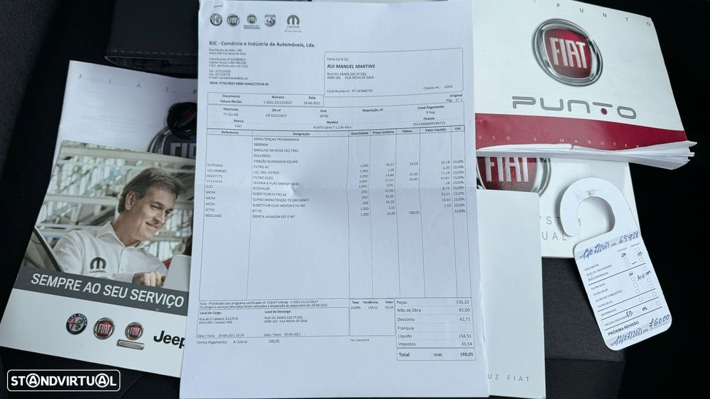 Fiat Punto 1.2 Lounge S&S - 39