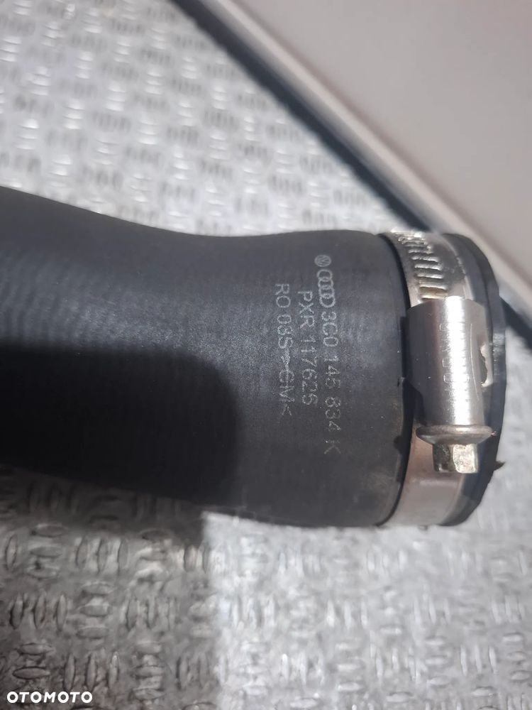 Przewód rura intercoolera 1,8 TFSI Volkswagen Passat CC 2009 rok nr 3C0145834K - 3