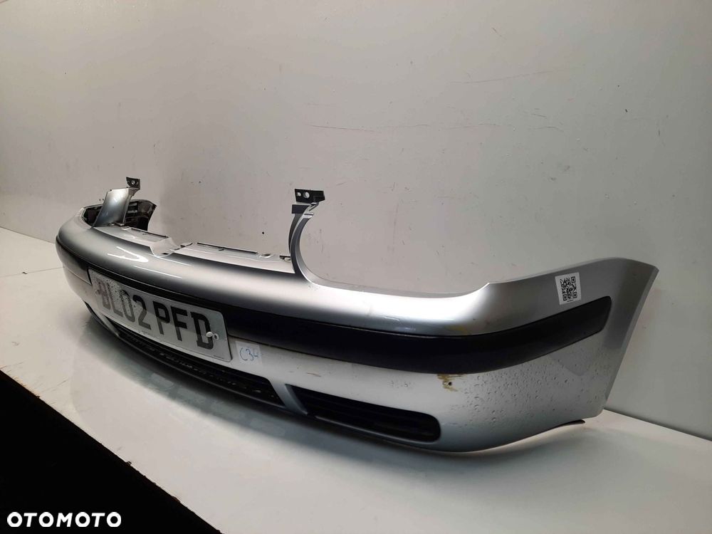 ^ ZDERZAK PRZÓD PRZEDNI DO VOLKSWAGEN VW GOLF IV 4 LA7W SREBRNY - 3