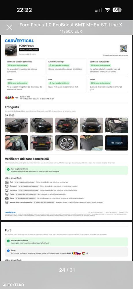 Ford Focus 1.0 EcoBoost Hybrid ST-LINE X - 38