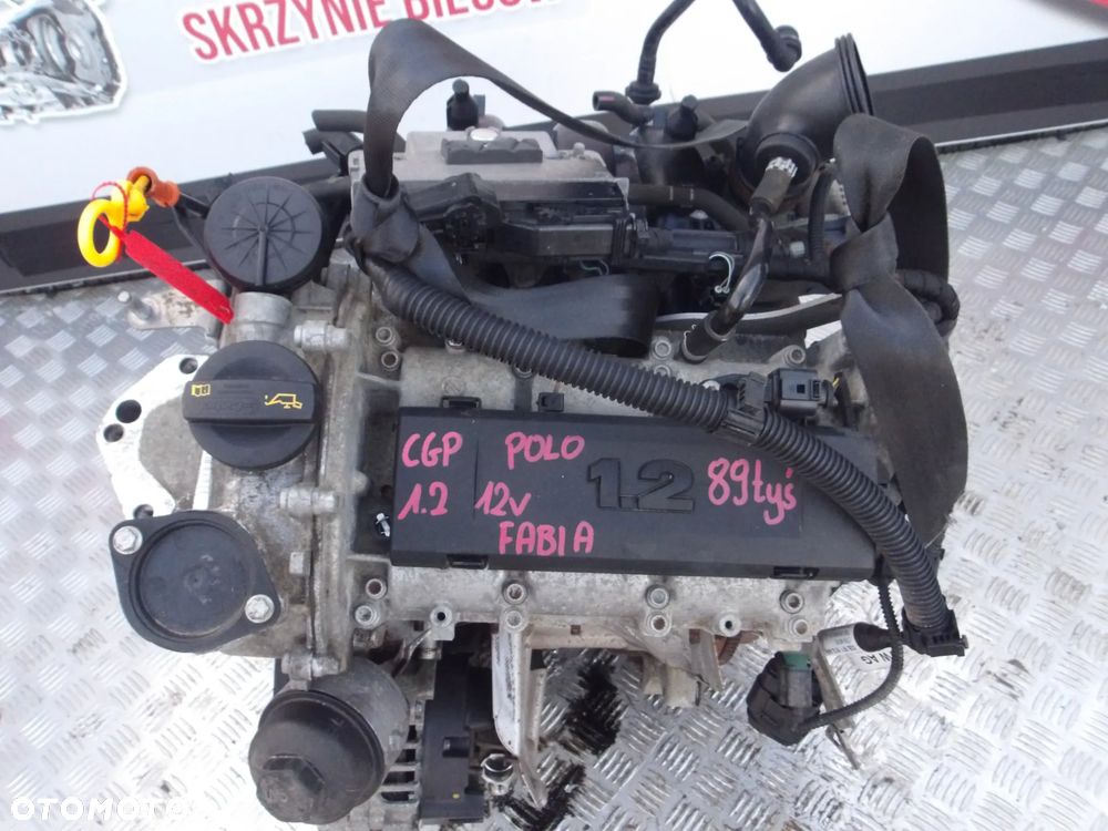 SILNIK VW POLO 1.2 12V CGP 89 TYS - 2