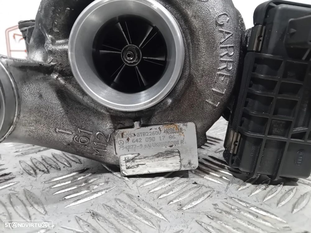 Turbo Mercedes Motor 350 CDI A6420901786 7948779 Original - 2
