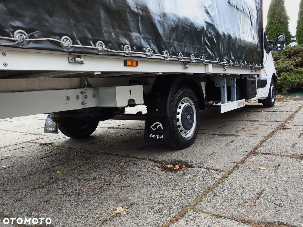 Opel MOVANO PLANDEKA 10 PALET WEBASTO TEMPOMAT KLIMATYZACJA LEDY PNEUMATYKA  165KM - 18