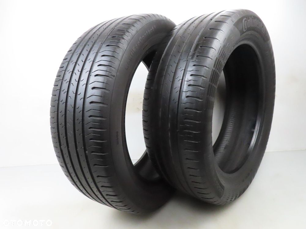 2x 215/55R18 OPONY LETNIE UŻYWANE Continental ContiEcoContact 5 99Y XL - 1