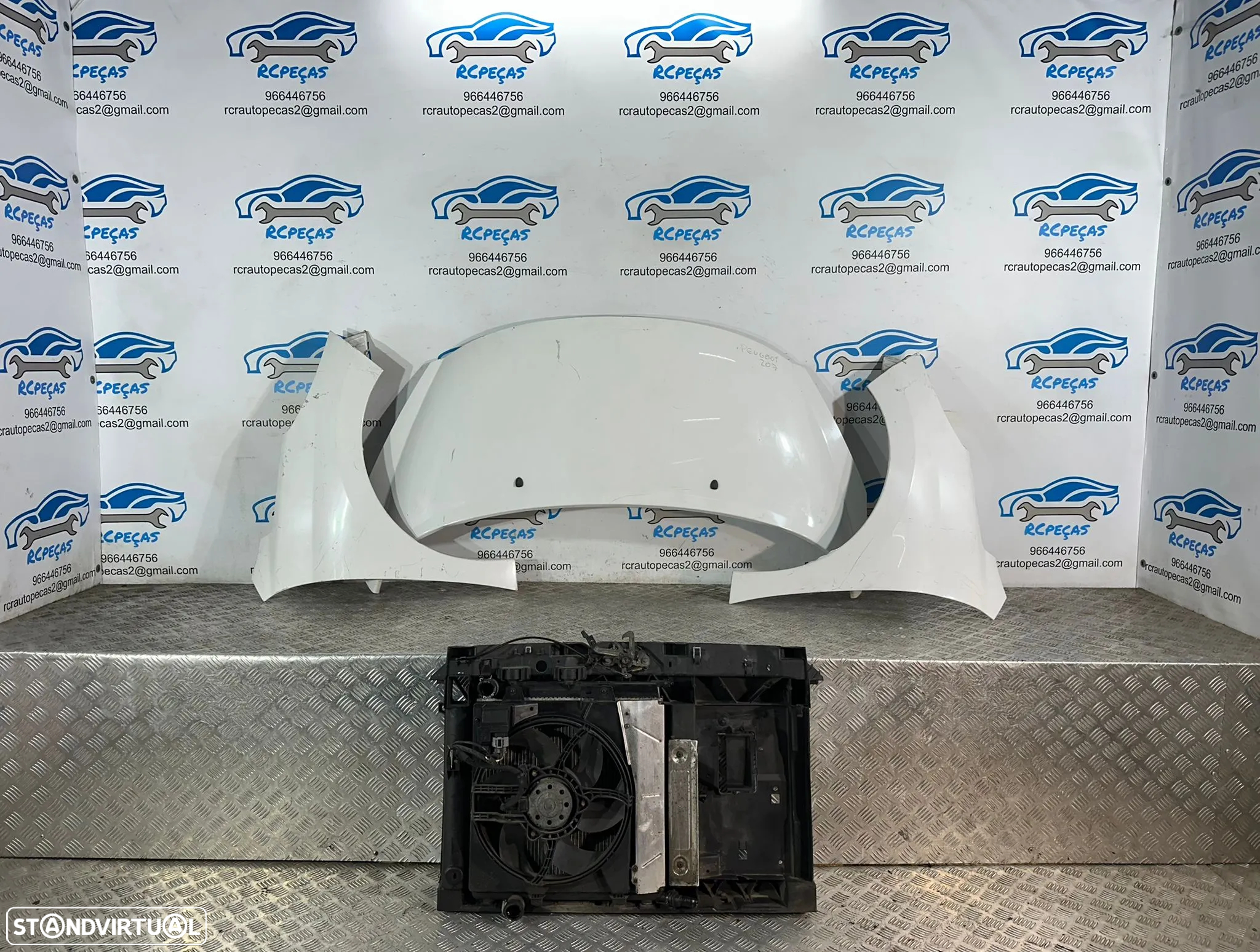.Frente Completa Peugeot 207 1.4 HDi Diesel 68cv Fase 1 2006 - 2014 - 11