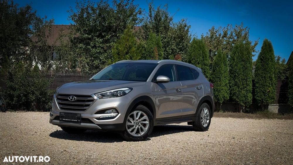 Hyundai Tucson blue 1.7 CRDi 2WD DCT Premium