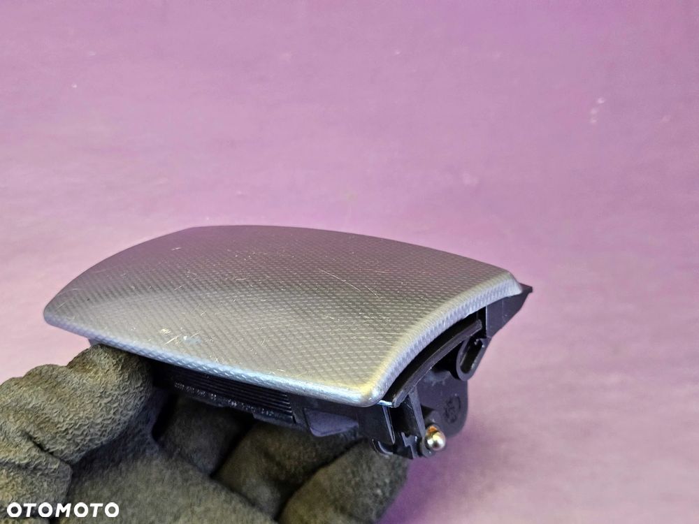 Popielniczka Tył Tylna 8E0857961 M 8E0858433 Klapka Wkład Srebrna Rybia Łuska Carbon Audi A4 B6 B7 - 13