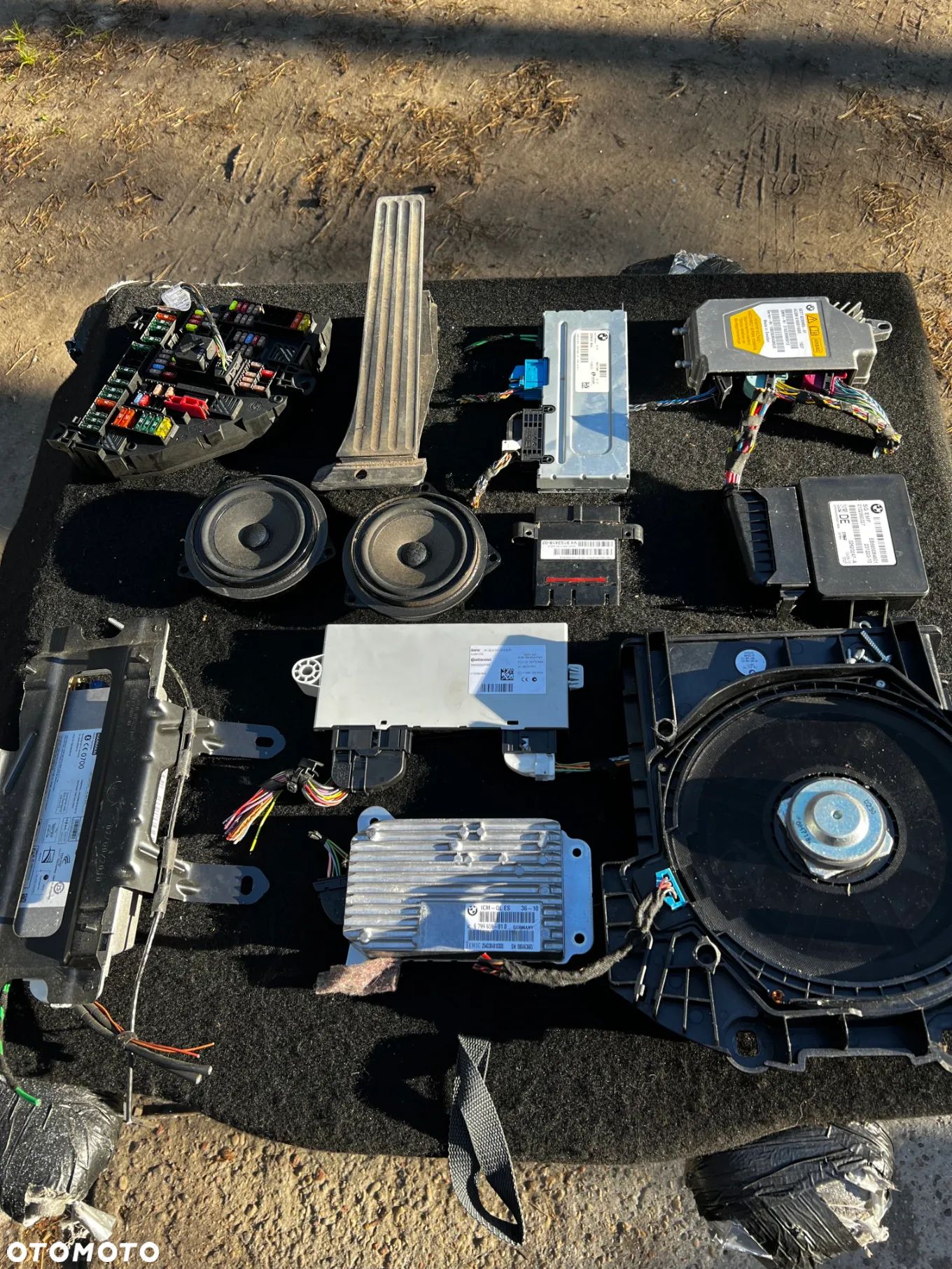 BMW Seria 5 F10/F11 - MODUŁY Komfortu Wentylatora CAS ICM Nagłośnienie Subwoofer - 1