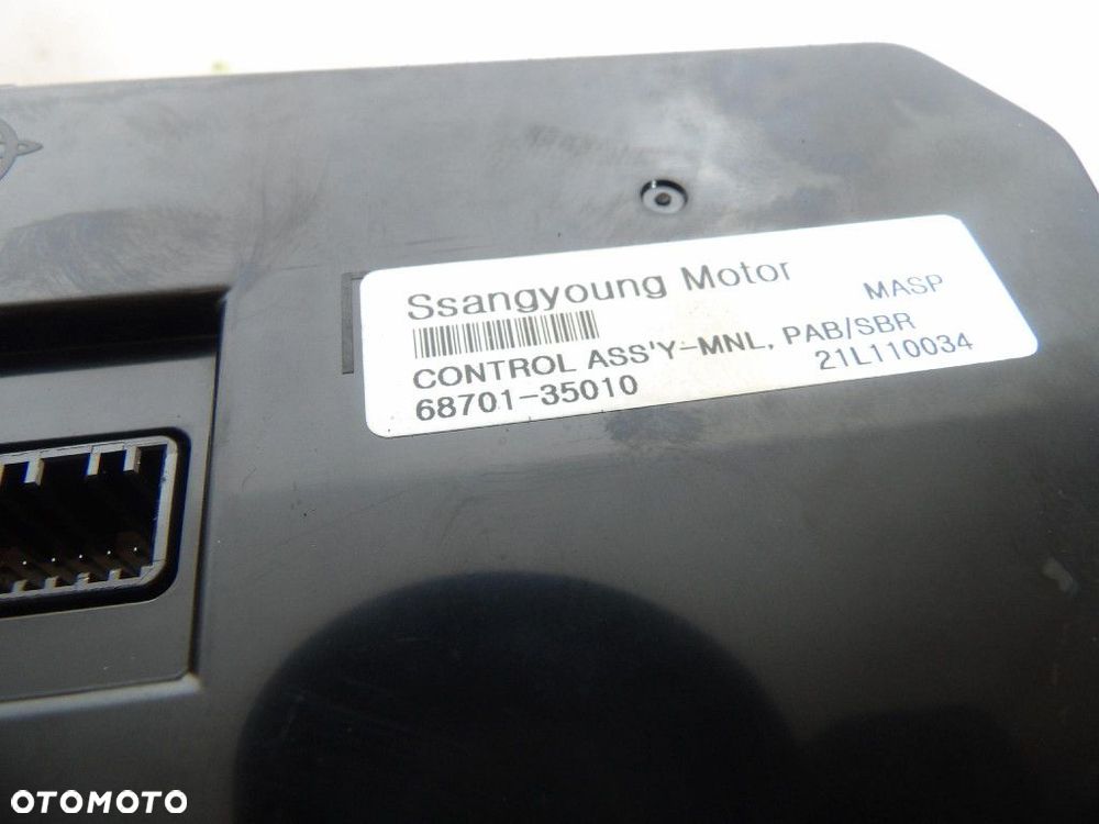 SSANGYONG TIVOLI GRAND PANEL NAWIEWU 68701-35010 - 8