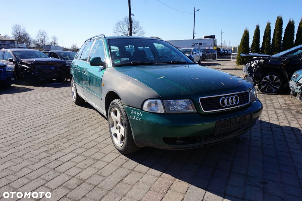 AUDI A4 B5 KOMBI 1998 LZ6L 1.8 20V ADR 125KM DDU ZIELONY na części - 7