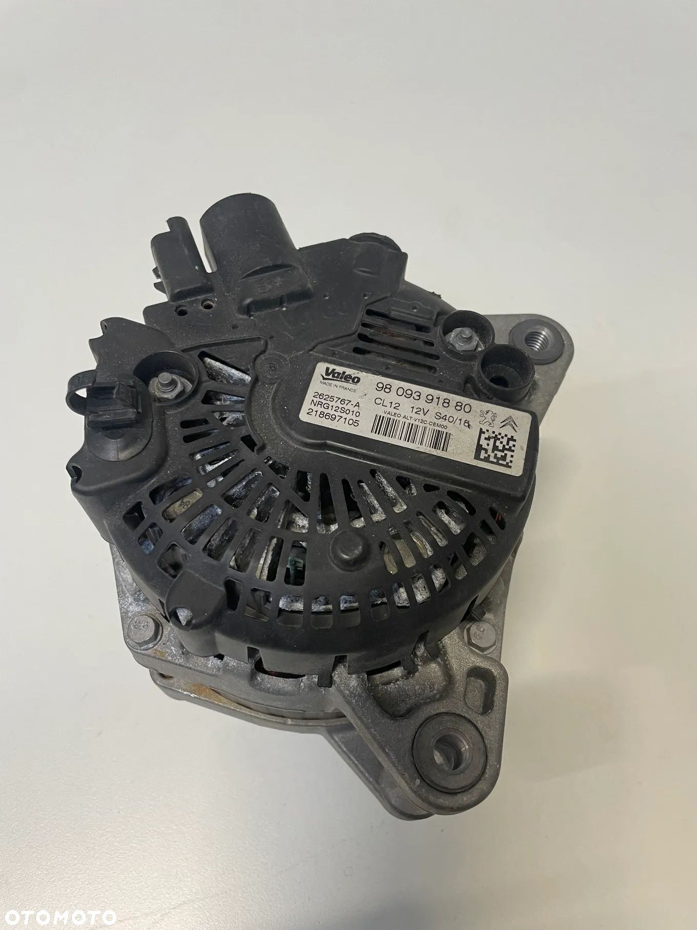 CITROEN BERLINGO C3 C4 OPEL CROSSLAND ALTERNATOR 9809391880 - 1