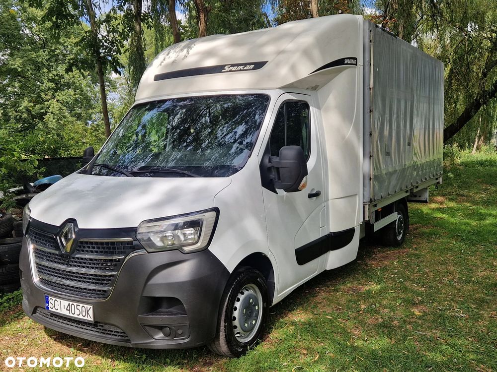 Renault MASTER 2.3 TWIN-CAB (łóżko z tyłu)/PLANDEKA-8 EP+SALON POLSKA/PIERWSZY WŁAŚCICIEL+GOTOWY DO PRACY+okazja ORGINAŁ - 3