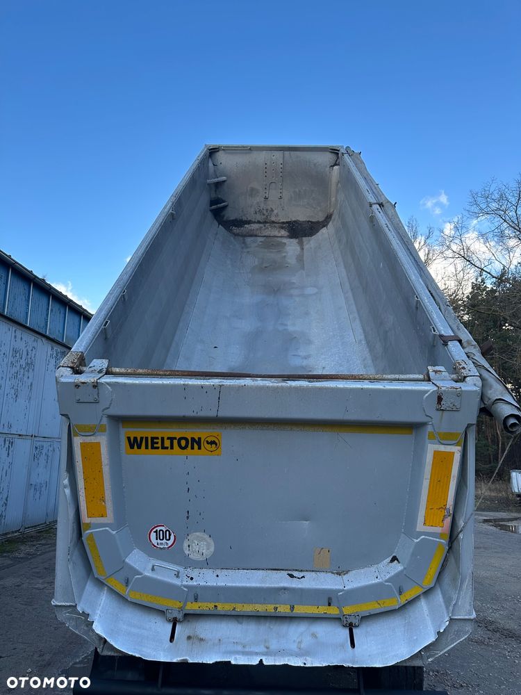 Wielton WYWROTKA NW-3 28m3 HARDOX OSIE SAF OŚ PODNOSZONA PLANDEKA WAGA:5200kg 2015r STAN IDEALNY - 17