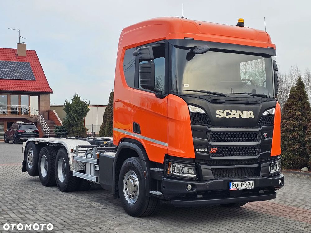 Scania R500 XT 8X4 RAMA DO ZABUDOWY OŚ PODN.I SKRĘTNA! - 15
