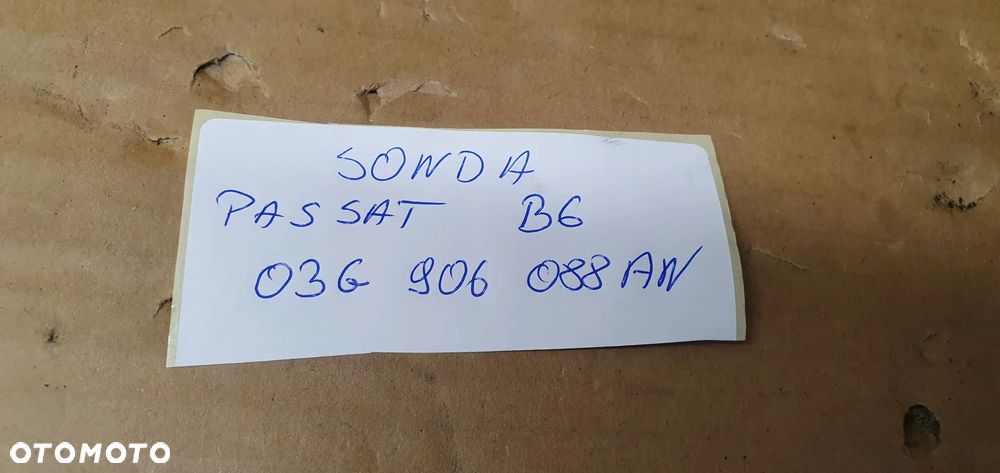 Czujnik temperatury spalin sonda VW Passat B6 2.0 TDI 03G906088AN - 8
