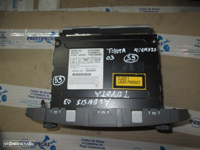 Radios 8612005080 TOYOTA AVENSIS 2003 CQ-MS6271L - 2
