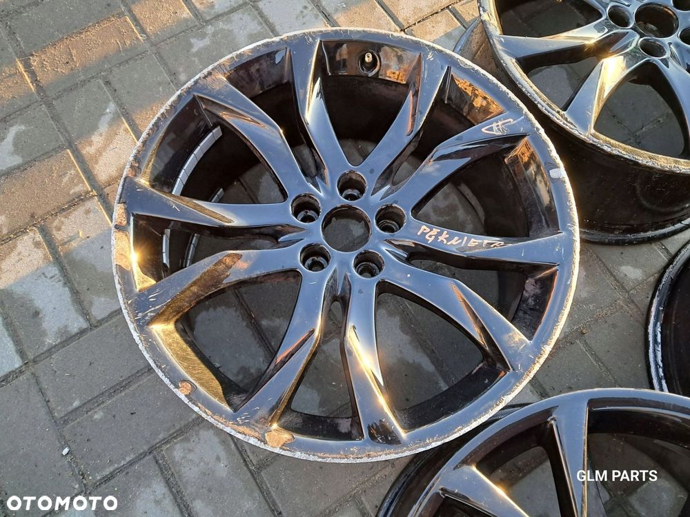 peugeot rcz felgi aluminiowe 19" 5x108 et27 do naprawy!!! komplet - 7