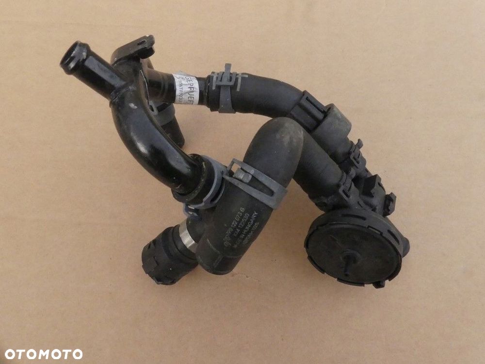 dw touareg 7p zawór rurki wody 7d0121805a 7p0121070f 7p0122073d 7p0122073b - 2