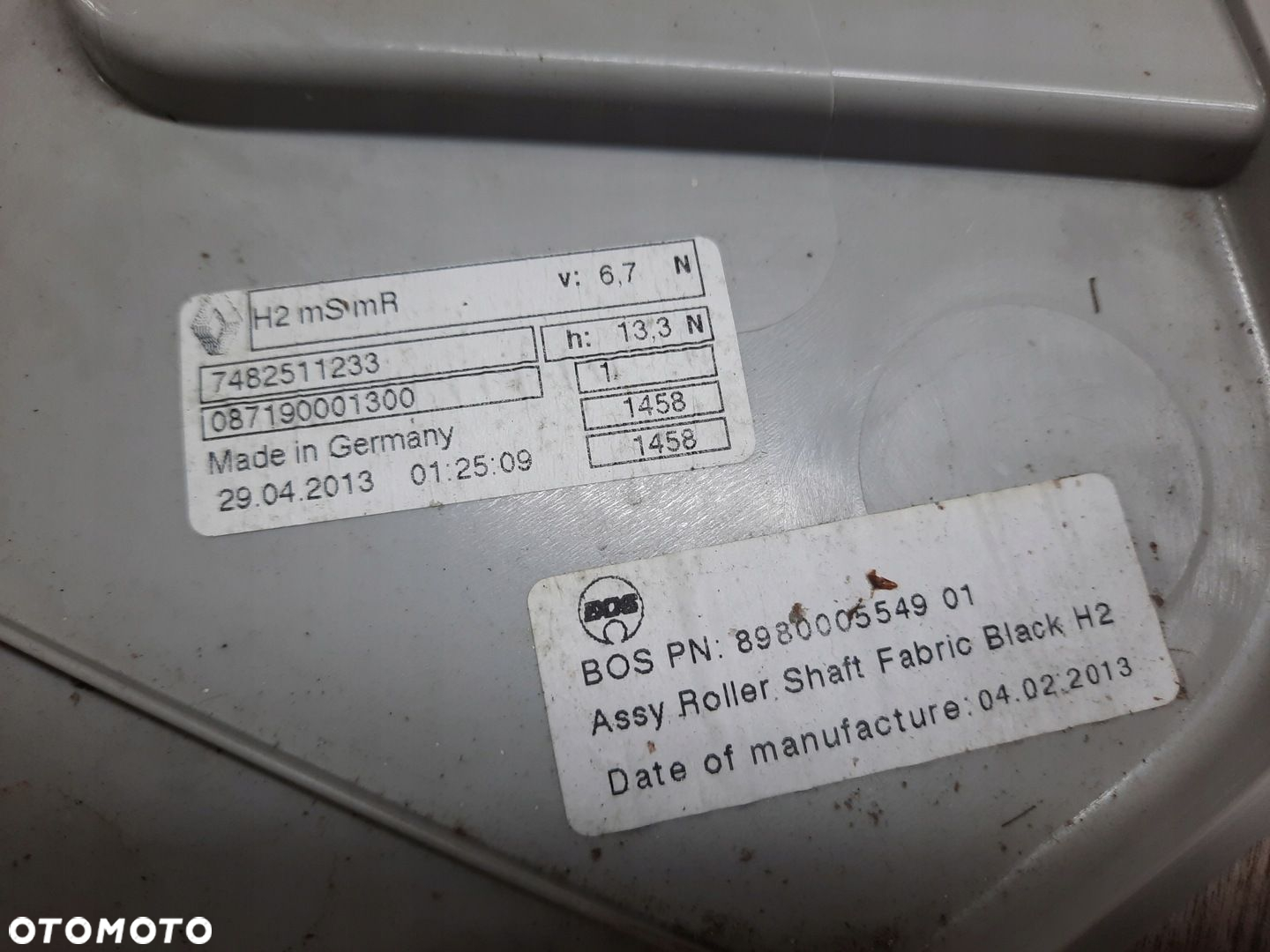 OSŁONA MASKOWNICA SZYBERDACHU RENAULT GAMA T HIGH - 4
