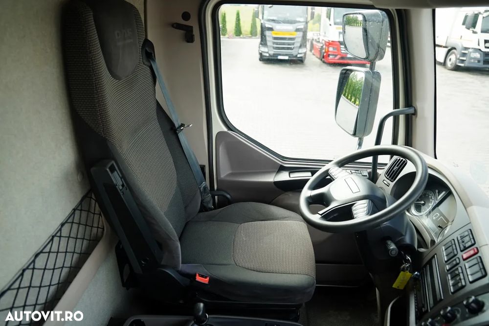 DAF LF 250 / 4X2 / LIVRARE - 7.3 + HDS HYVA HB 150X -E3 / RADIOCOMANDĂ / ROTATOARE / MAX. CAPACITATE DE RIDICARE: 5200 KG / EURO 6 - 30