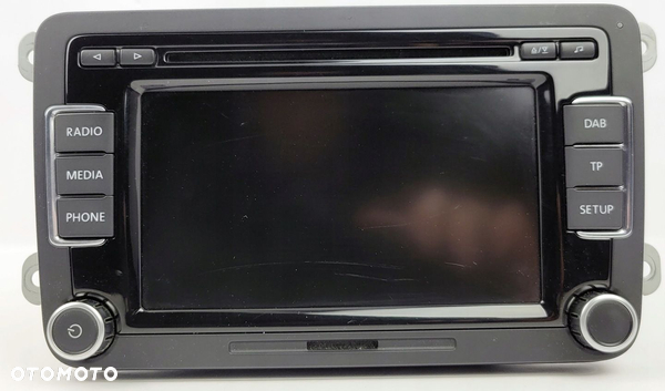 VW PASSAT B6 B7 GOLF V VI TOURAN RADIO DOTYKOWE 3C8035195H DAB Z KODEM